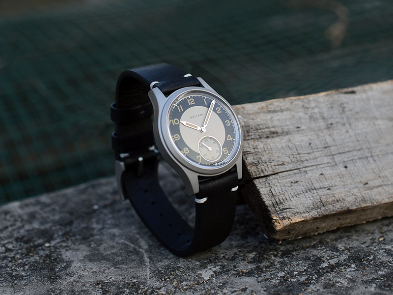 VD78 movement tuxedo watch