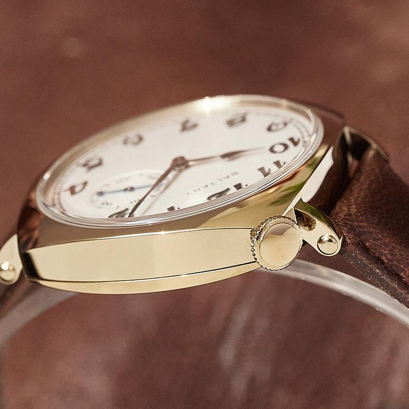 Baltany Golden 1921 Vintage Auto Dress Watches S4046G