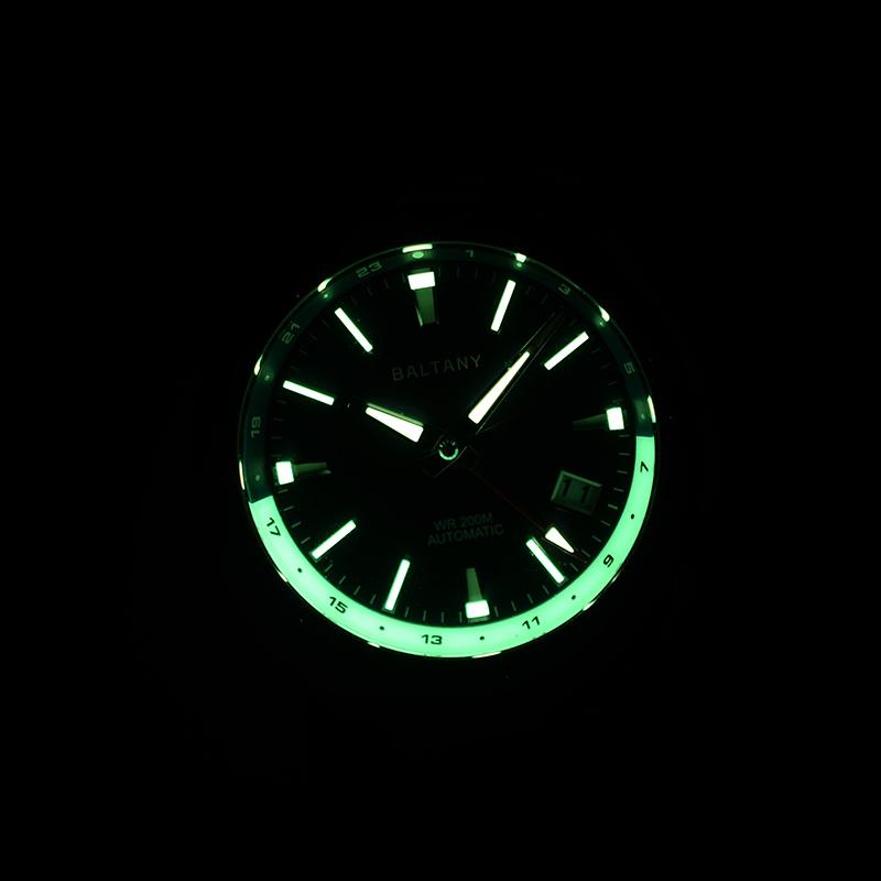 Baltany Design NH34 Auto GMT Sports Watch S6083